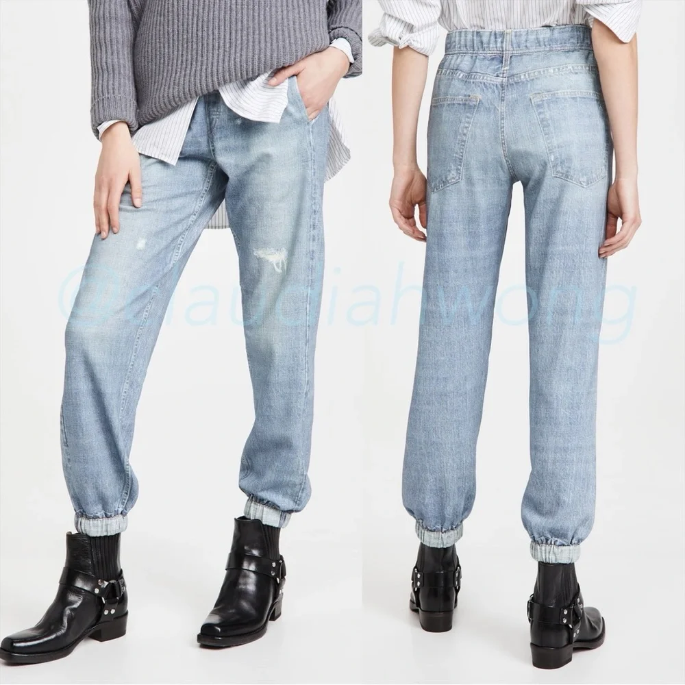 RAG & BONE Miramar Relaxed Jogger in Glasshill